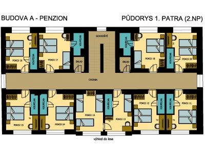 penzion 2NP prvn-patro otoen